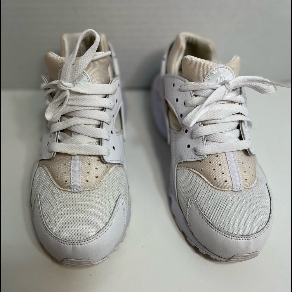 Huarache Run GS 'White Pure Platinum' Size 6.5Y
